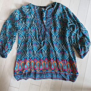 Tolani Paisley Print Top XS